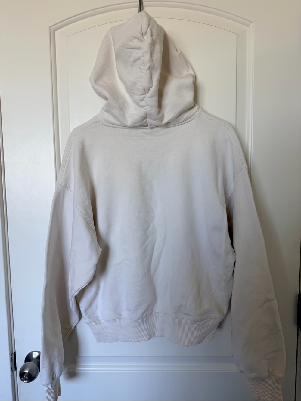 Fiorucci Sport Women's Cream Logo Hoodie - Picture 5 of 6